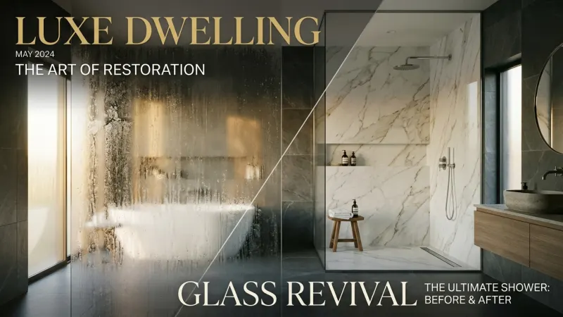 How to Remove Soap Scum from Glass Shower Doors Fast