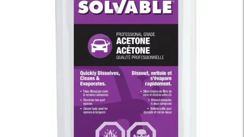 Acetone Cleaner: A Powerful Solution for Tough Stains & Residue