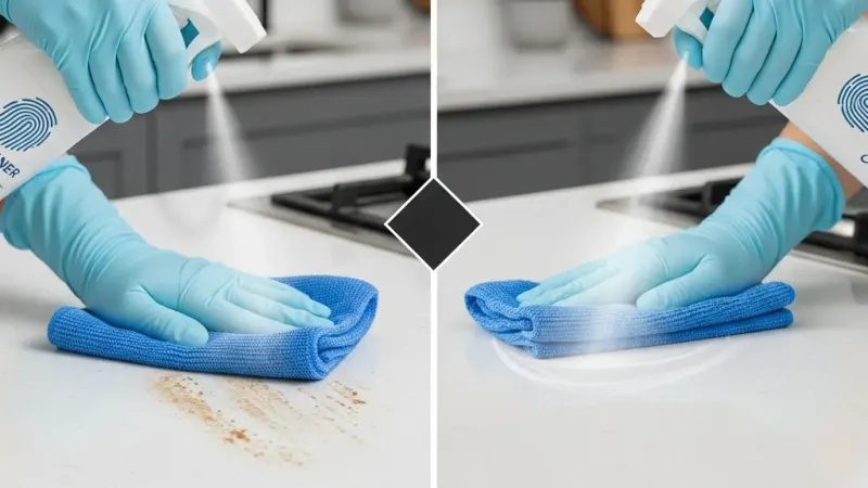 Cleaner for Quartz Worktops: What to Use and What to Avoid