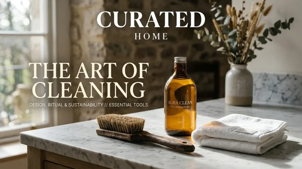 For this article, select a creative concept directly related to the topic, and create visuals with cinematic quality and the aesthetic of an editorial magazine cover, ensuring each composition is unique and distinct. The visuals must be in landscape format, with a 16:9 aspect ratio, and feature a wide, horizontal composition—vertical or square formats are strictly prohibited. Wide landscape format only, no portrait, no square.“The Core Components: Essential Tools for Every Stain”