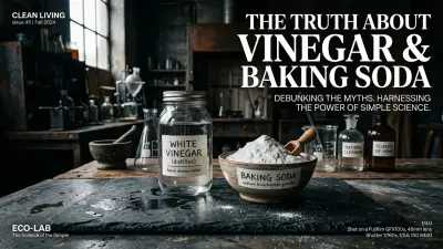 The Truth About Vinegar & Baking Soda: Eco-Friendly Cleaning Myths vs. Facts